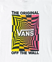 Vans Kids Checking White T-Shirt