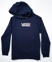 Vans Kids Gradient Checking Navy Hoodie