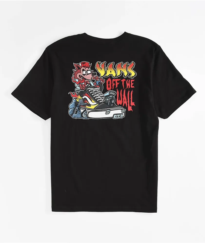 Vans Kids Kustom Classics Black T-Shirt