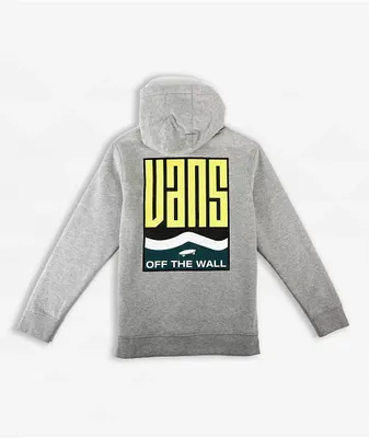 Vans Kids Maze Grey Zip Hoodie