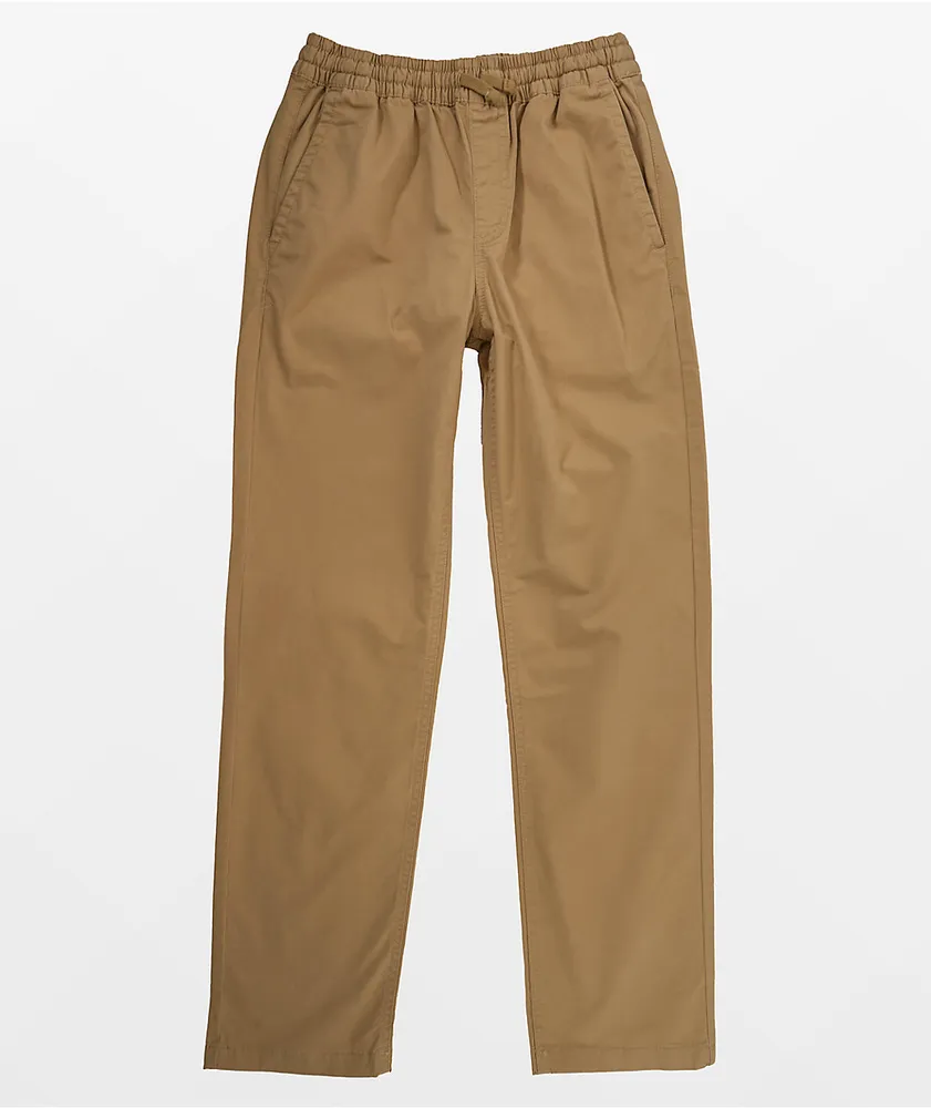 Vans Kids Range Khaki Elastic Waist Pants