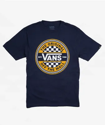 Vans Kids Seasonal Circle Navy T-Shirt