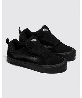 Vans Knu Skool Black Skate Shoes