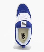 Vans Knu Skool Blue & White Skate Shoes