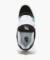 Vans Knu Skool Flame Black & Blue Skate Shoes