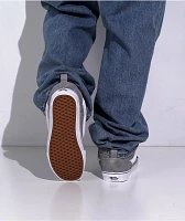 Vans Knu Skool Grey & White Skate Shoes