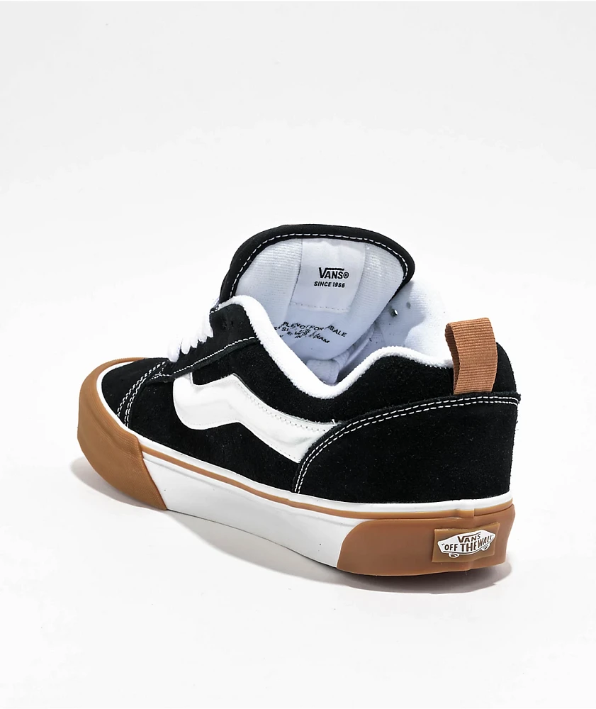 Vans Knu Skool Gum Bumper Black Shoes