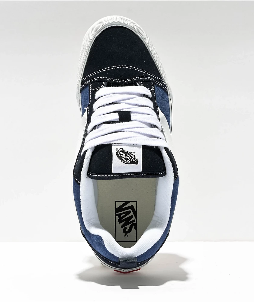 Vans Knu Skool Navy Blue Skate Shoes