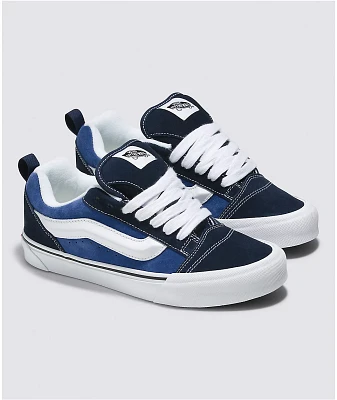 Vans Knu Skool Navy Blue Skate Shoes