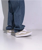 Vans Knu Skool Pig Suede Oatmeal Skate Shoes