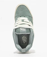 Vans Knu Skool Pig Suede Puritan Grey Skate Shoes