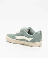 Vans Knu Skool Pig Suede Puritan Grey Skate Shoes