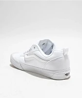 Vans Knu Skool True White Skate Shoes