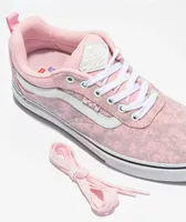 Vans Kyle Walker Pro Pink Acid Denim Skate Shoes