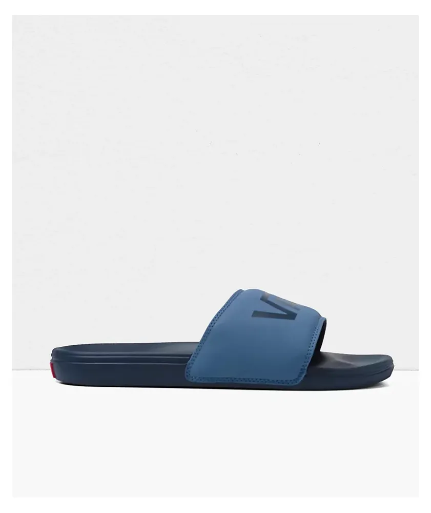 Vans La Costa Dress Blues Slide Sandals