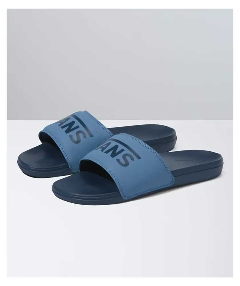 Vans La Costa Dress Blues Slide Sandals