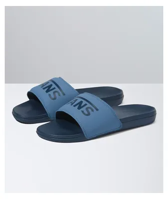 Vans La Costa Dress Blues Slide Sandals