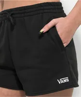 Vans Lightweight ComfyCush Black Sweat Shorts