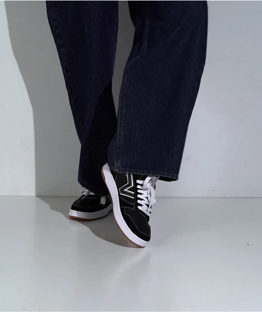Vans Lowland 2.0 Black & White Skate Shoes