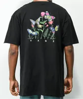 Vans May Flowers Black T-Shirt