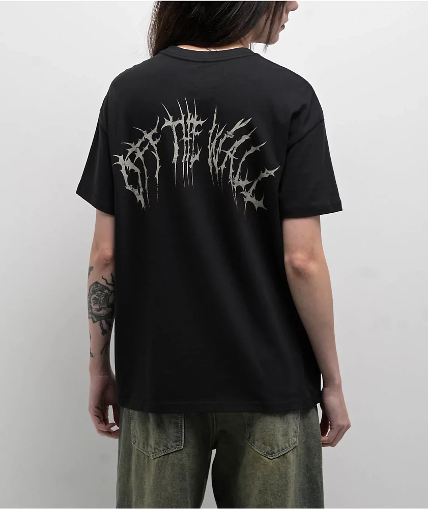Vans Metal University Black Oversized T-Shirt