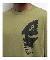 Vans Mike Gigliotti Skull Grape Leaf Green T-Shirt