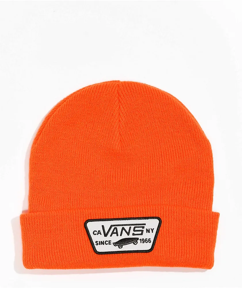 Vans Milford Flame Orange Beanie