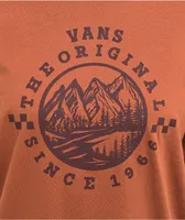 Vans Mountain Circle Oversized Tan T-Shirt