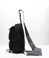 Vans Novelty Sling Black & Checker Crossbody Bag