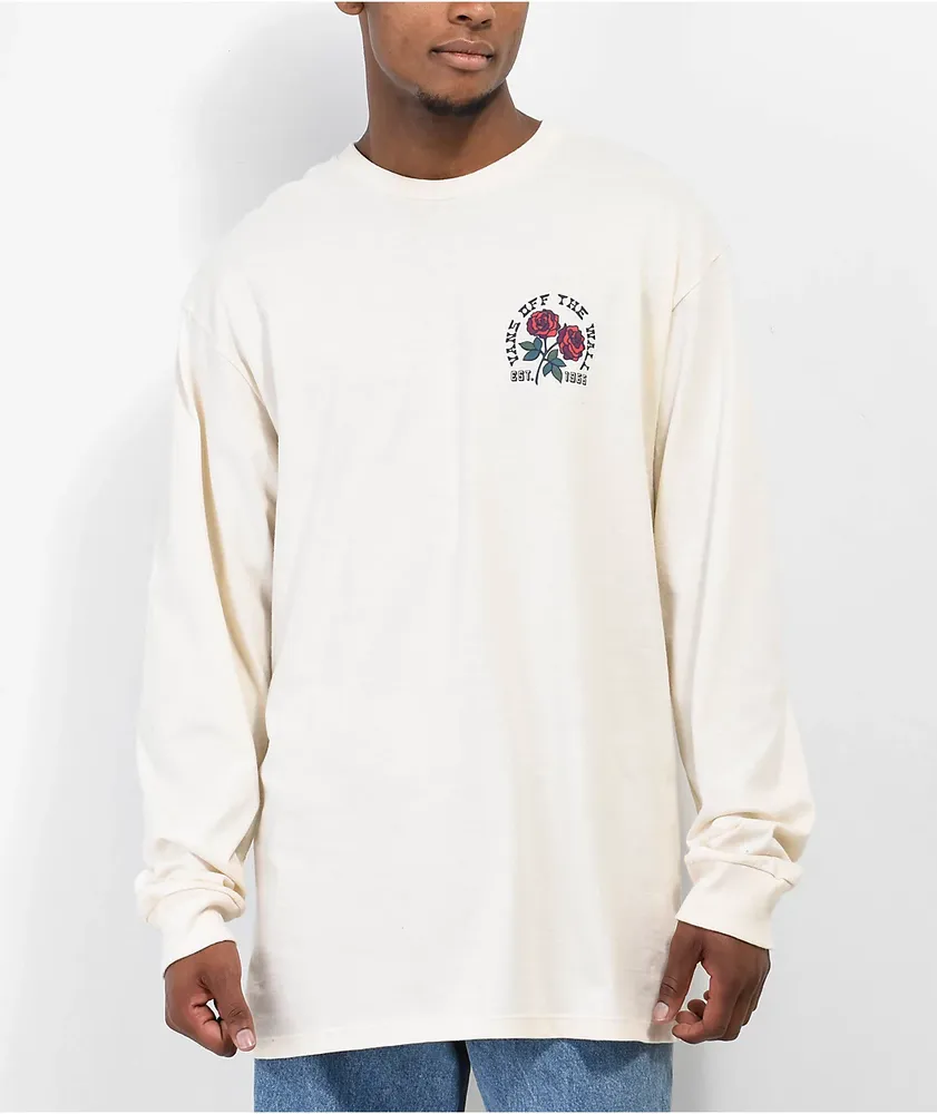 Vans Now Is The Time White Long Sleeve T-Shirt