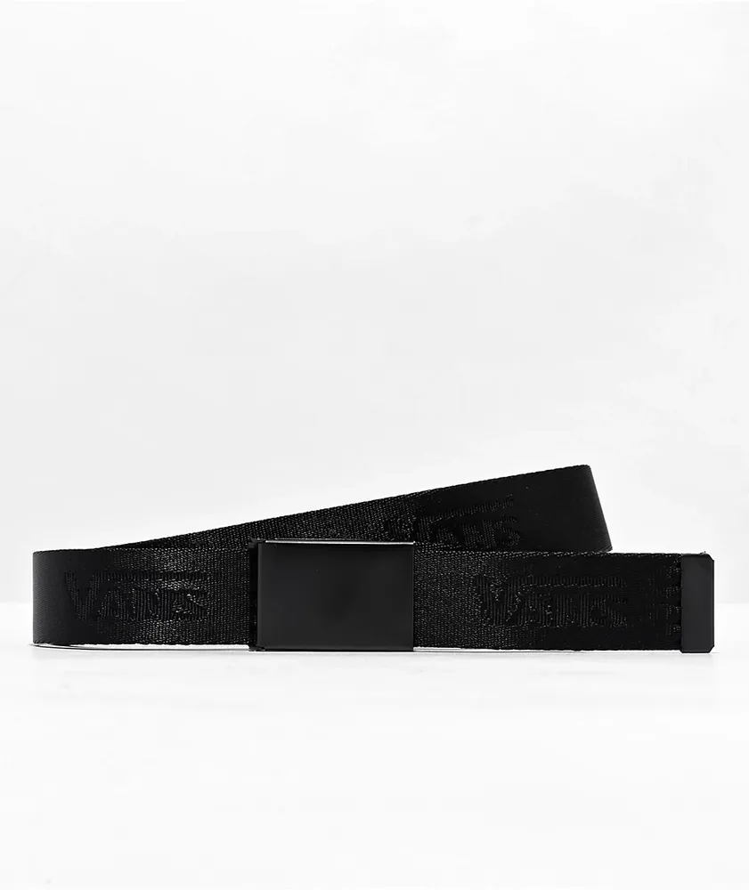 Vans Off The Wall Black Web Belt