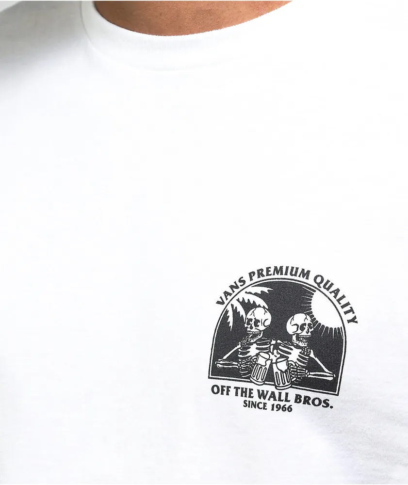 Vans Off The Wall Bros. White T-Shirt
