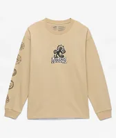 Vans Off The Wall Skate Classics Taupe Long Sleeve T-Shirt