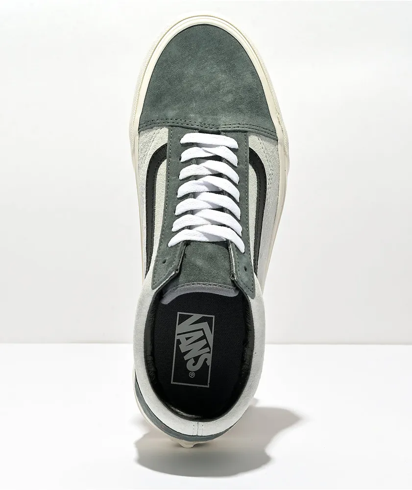 Vans Old Skool 2-Tone Grey & Blue Skate Shoes
