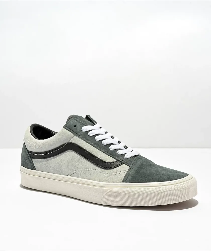 Vans Old Skool 2-Tone Grey & Blue Skate Shoes