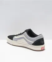 Vans Old Skool BMX Black & Blue Pinstripe Shoes