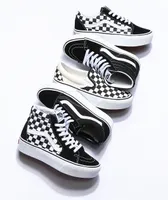 Vans Old Skool Black & White Platform Shoes