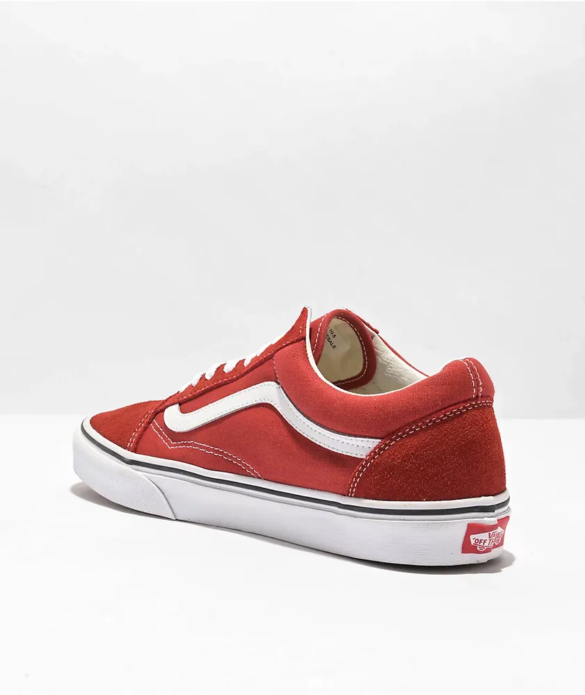 Vans Old Skool Bossa Nova Red Skate Shoes