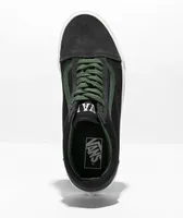 Vans Old Skool Club Stone & Green Skate Shoes