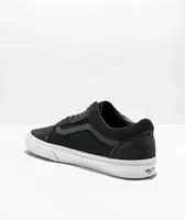 Vans Old Skool Club Stone & Green Skate Shoes