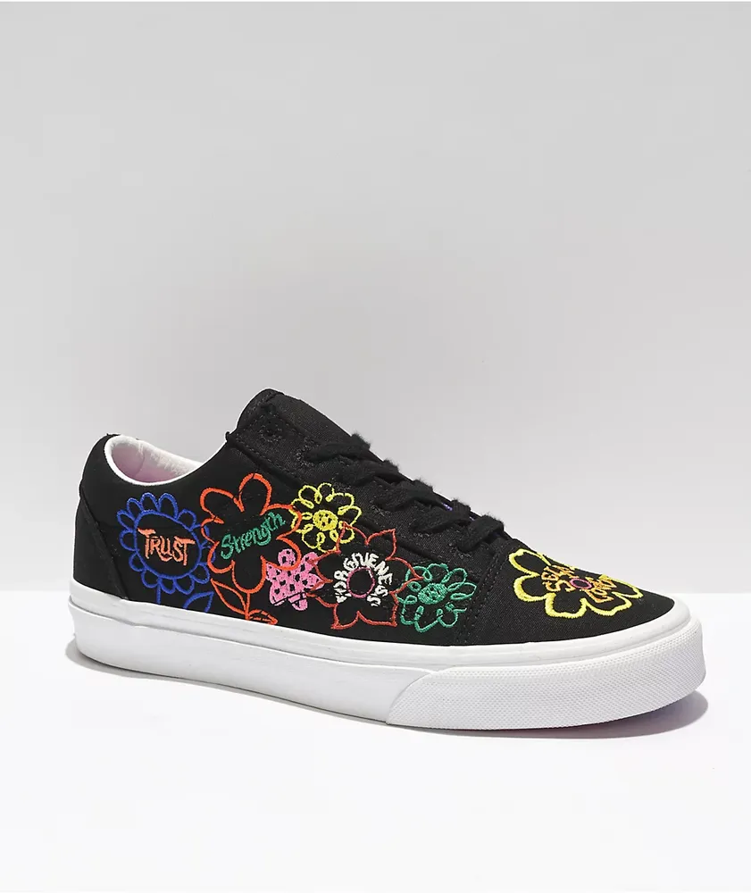 Vans Old Skool Cultivate Care Black Skate Shoes