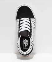 Vans Old Skool Dalmatian Black & True White Skate Shoes