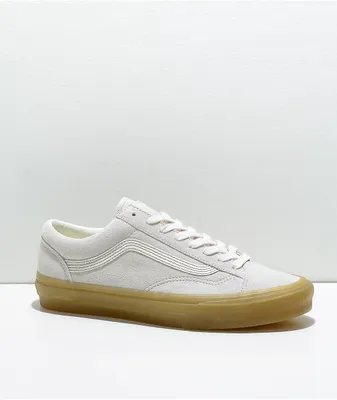 Vans Old Skool Dawn Blue, Marshmallow, & Double Light Gum Skate Shoes