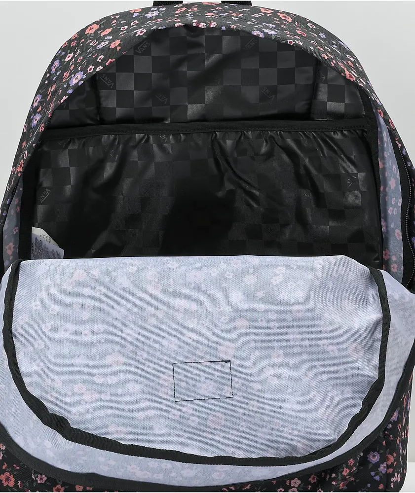 Vans Old Skool Floral Black Backpack