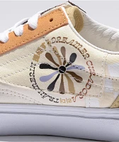 Vans Old Skool International Women‚Äôs Day Patchwork & True White Skate Shoes