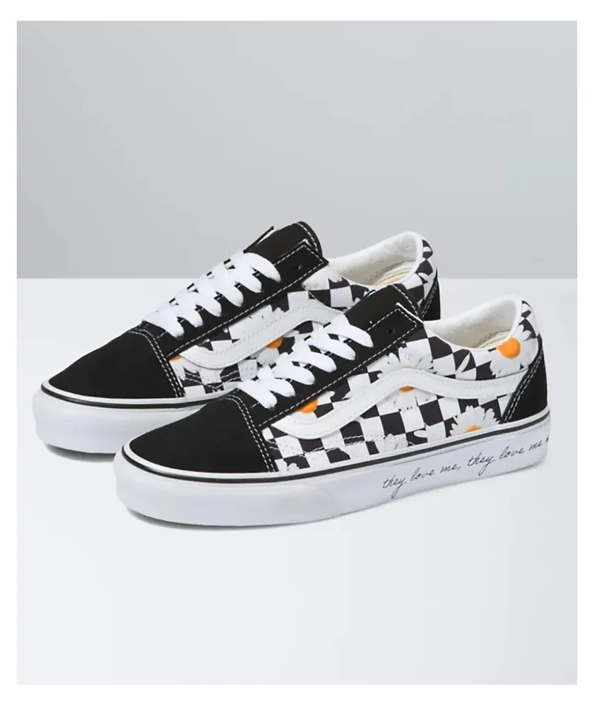 Vans Old Skool Love Me Love Me Not Skate Shoes