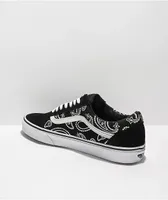 Vans Old Skool Peace & Paisley Black Skate Shoes