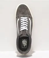 Vans Old Skool Pig Suede Rabbit Grey & White Skate shoes