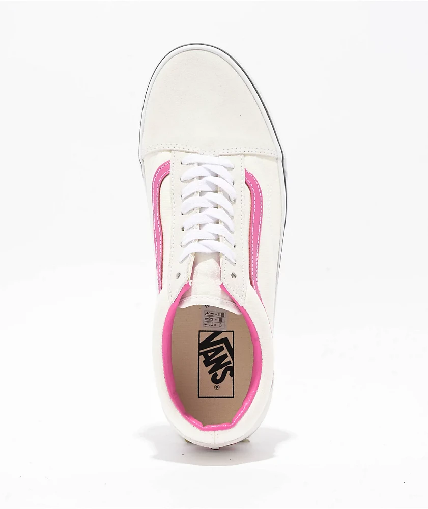 Vans Old Skool Pop Raspberry Rose Skate Shoes