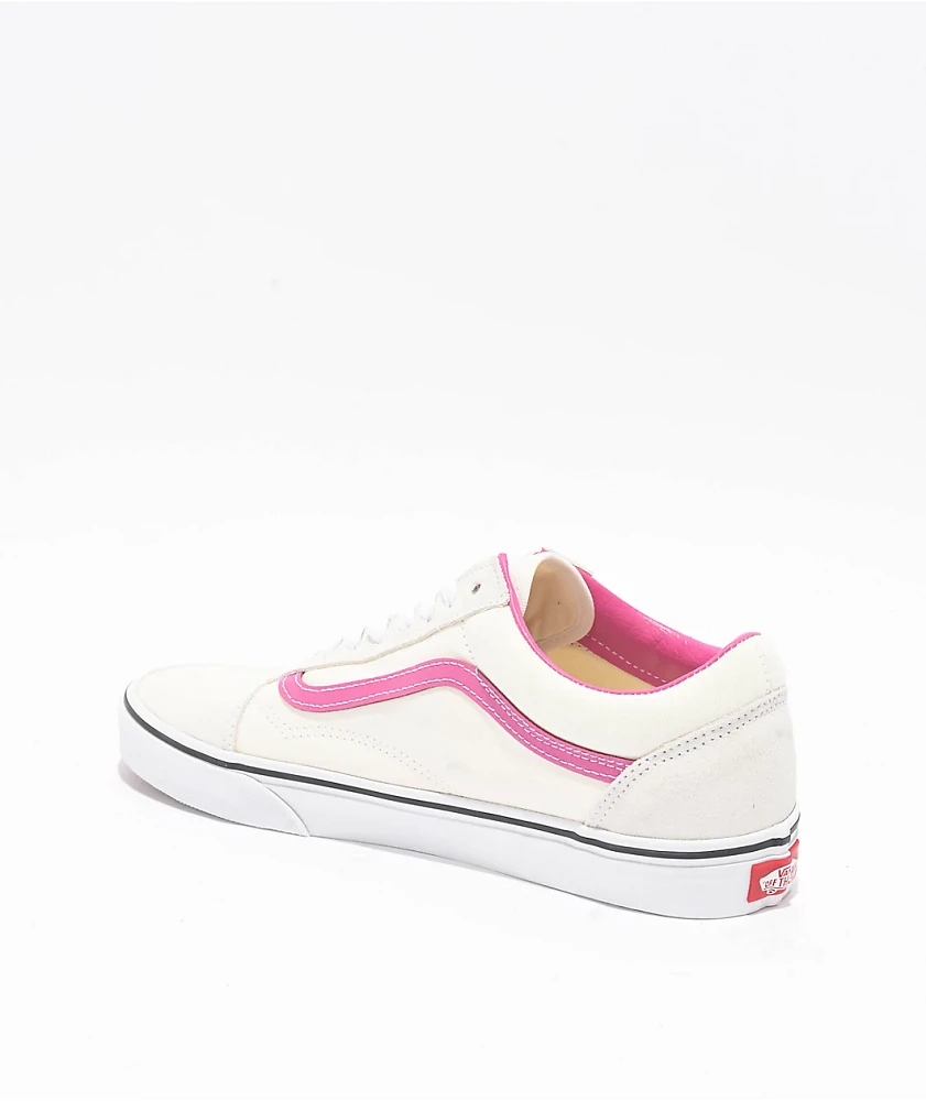 Vans Old Skool Pop Raspberry Rose Skate Shoes